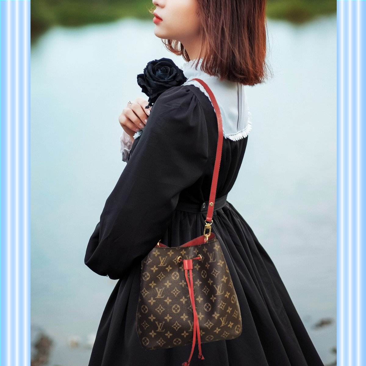 ルイ・ヴィトン　モノグラム　ネオノエ　2WAY　ショルダーバッグ