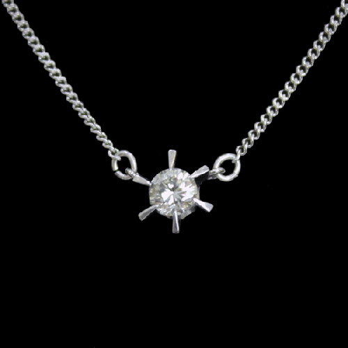 ダイヤモンド　0.2ct　ネックレス