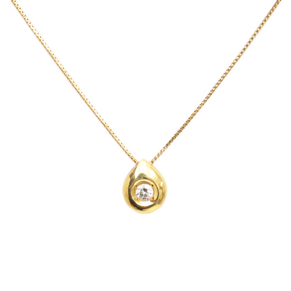 ダイヤモンド　0.11ct　１粒　ネックレス